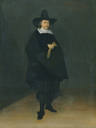 Portrét Burgermeistera Jana Roevera (1610-61) od Gerard ter Borch