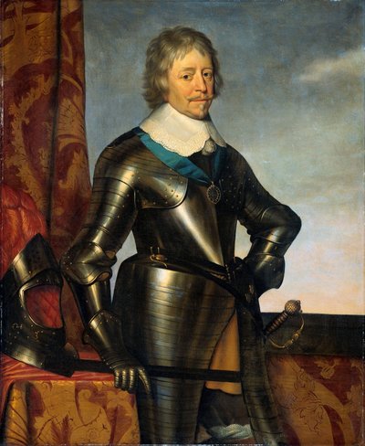 Portrét Frederika Hendrika (1584-1647), prince Oranžského od Gerard van Honthorst (workshop of)