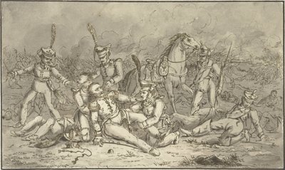 Padlý generál Pád ruského generála od Gerardus Emaus de Micault