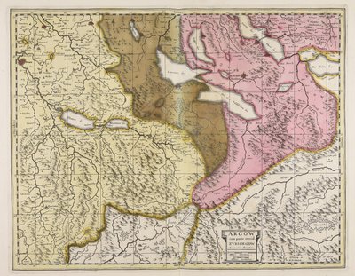 Argow cum parte merid. Zurichgow / auctore Ger. Mercatore od Gerardus Mercator