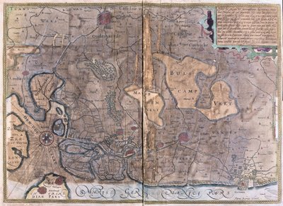 Flandry, Belgie (rytina od Gerardus Mercator