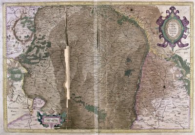 Francie (rytina od Gerardus Mercator