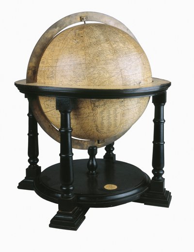 Zeměkoule od Gerardus Mercator