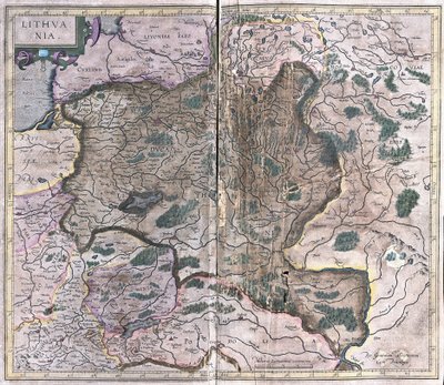 Litva (rytina od Gerardus Mercator