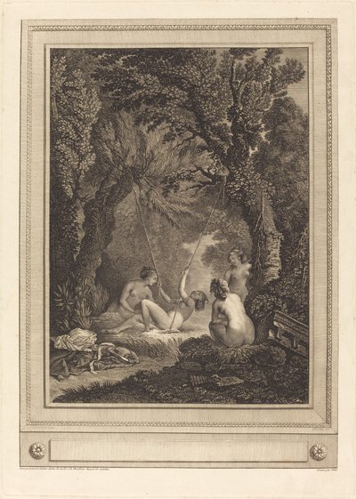 Tajemná houpačka, 1784. od Geraud Vidal