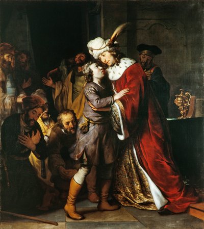 Josef a jeho bratři od Gerbrand van den Eeckhout