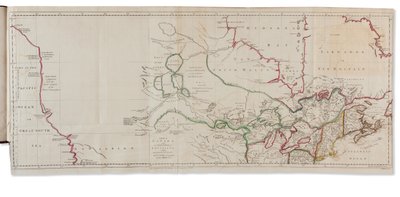 Plavby z Asie do Ameriky, za dokončení objevů severozápadního pobřeží Ameriky, Londýn: Thomas Jefferys od Gerhard Friedrich Müller