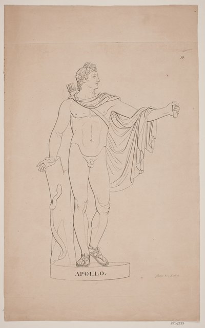 Apollo od Gerhard Ludvig Lahde