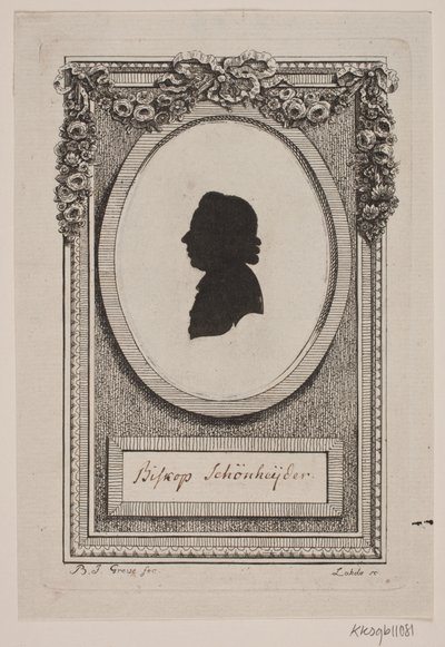 Dánsky: Biskop Schönheyder od Gerhard Ludvig Lahde