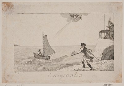 emigranti od Gerhard Ludvig Lahde