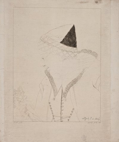 Amagerská dívka od Gerhard Ludvig Lahde