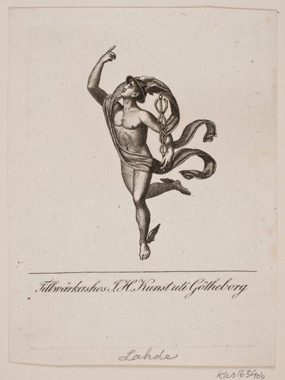 Hermes od Gerhard Ludvig Lahde