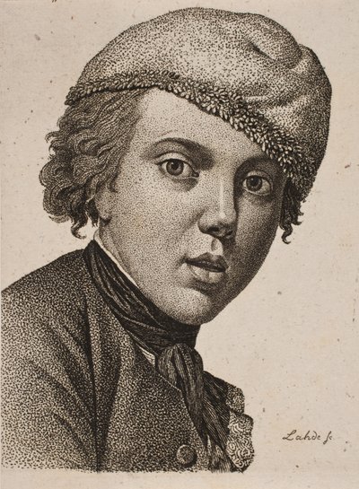 Jens Juel, Po Juelově autoportrétu z roku 1767 od Gerhard Ludvig Lahde