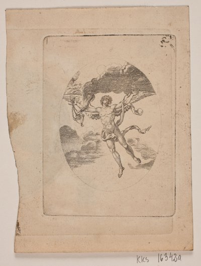 Plovoucí anděl od Gerhard Ludvig Lahde