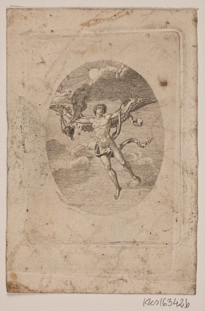 Plovoucí anděl od Gerhard Ludvig Lahde