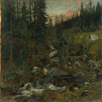 Brook v Øylo od Gerhard Munthe
