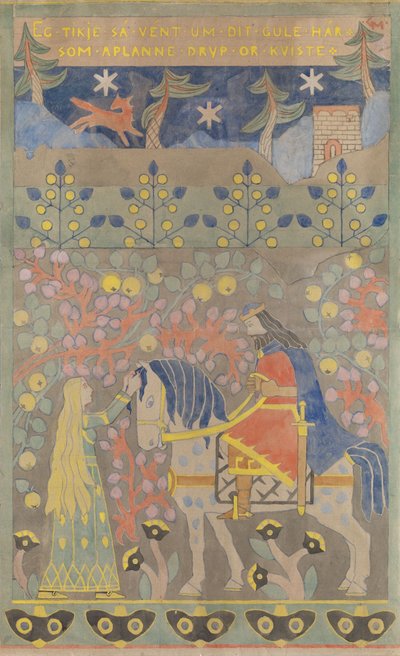 Das gelbe Haar od Gerhard Munthe