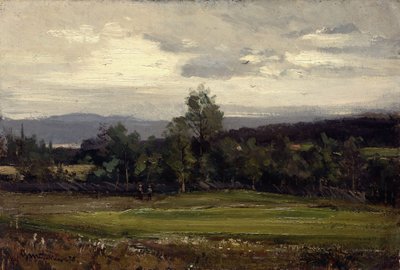 Pole v Hedmarku v létě od Gerhard Munthe