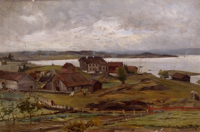 Plážový obrázek od Gerhard Peter Frantz Vilhelm Munthe
