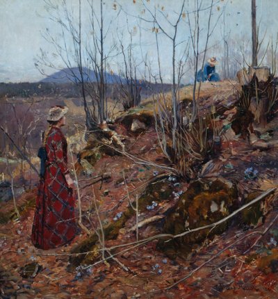 Modrá sasanka od Gerhard Peter Frantz Vilhelm Munthe