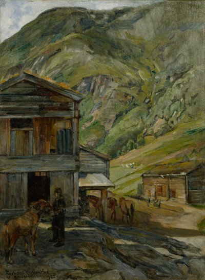 Z Boverdalenu od Gerhard Peter Frantz Vilhelm Munthe