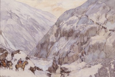 Král Sverre ve Vårstien (Drivdalen) od Gerhard Peter Frantz Vilhelm Munthe