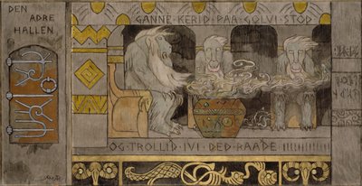 Druhý sál od Gerhard Peter Frantz Vilhelm Munthe