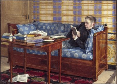 Portrét básníka Vasilije Žukovského 1783-1852, 1832 od Gerhard Wilhelm Reutern von
