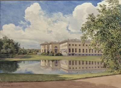 Alexandrovský palác v Carskoje Selo, 1831 od Gerhard Wilhelm Reutern von