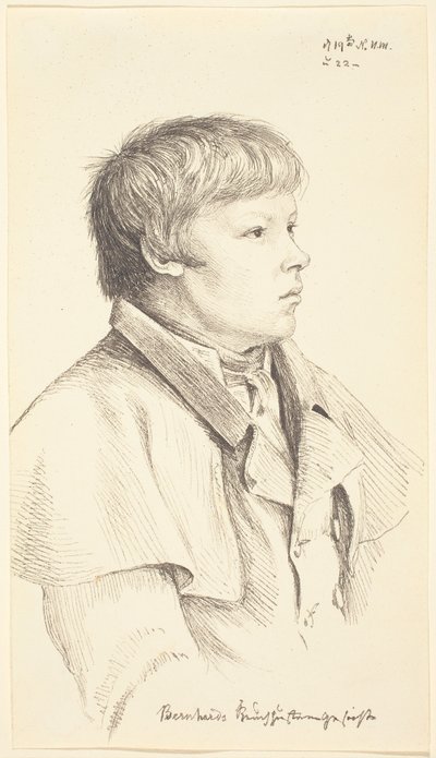 Bernhardův obličej při dávivém kašli od Gerhard Wilhelm von Reutern