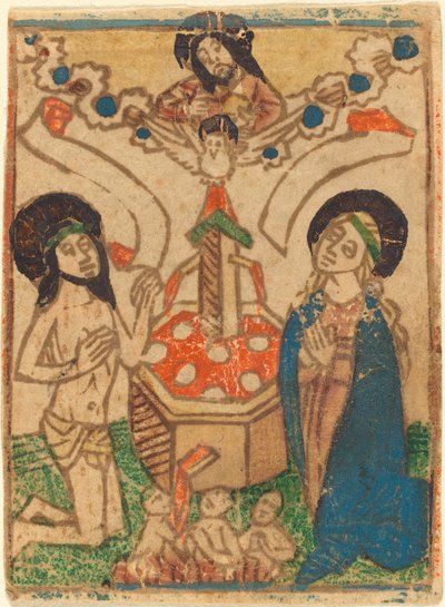 Alegorie eucharistie od German 15th Century