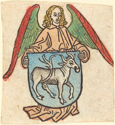 Knihovna Hilprand Brandenburg z Bibrachu od German 15th Century