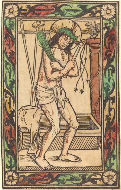 Kristus jako muž bolesti od German 15th Century
