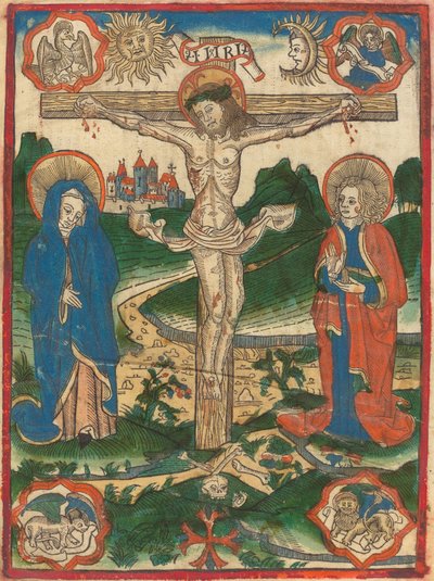 Kristus na kříži od German 15th Century