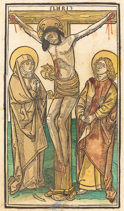 Kristus na kříži od German 15th Century
