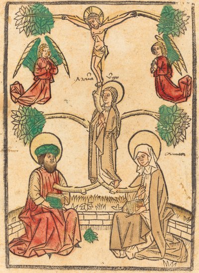 Genealogický strom Kristův od German 15th Century