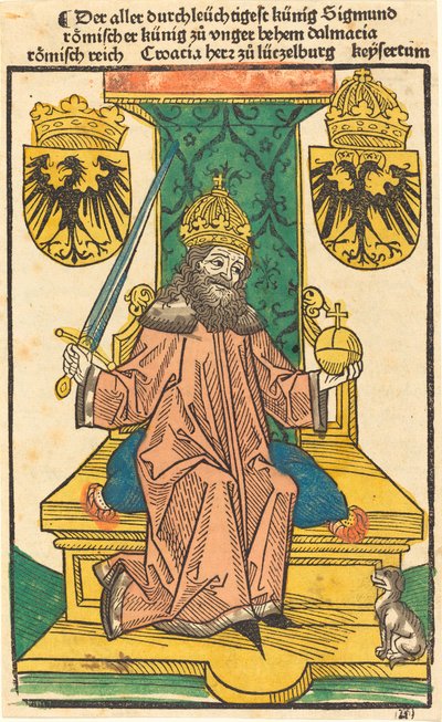 císař Sigmund od German 15th Century