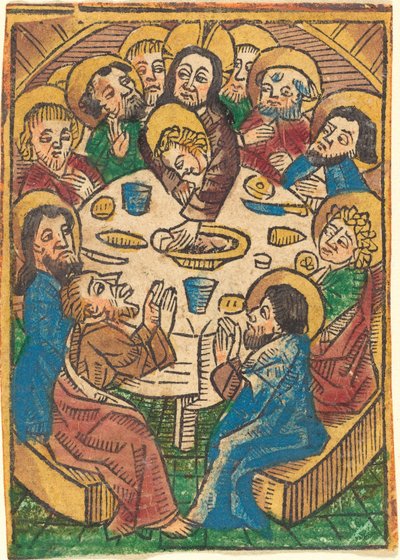 Poslední večeře od German 15th Century