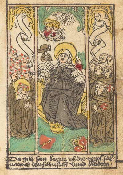 Svatá Brigita od German 15th Century