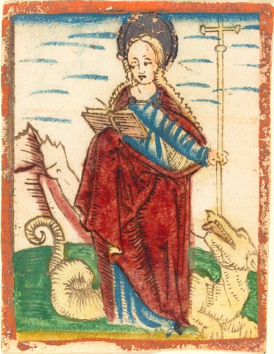 Svatá Markéta od German 15th Century