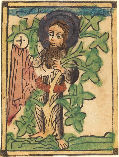 Svatý Onuphrius od German 15th Century