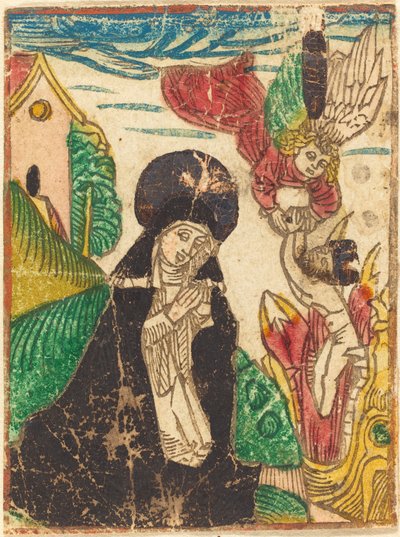 Svatá Ottilie od German 15th Century
