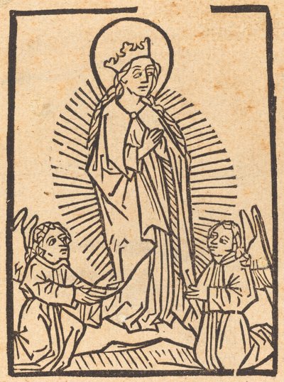 Nanebevzetí Panny Marie od German 15th Century