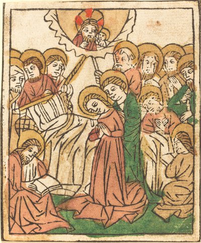 Smrt Panny od German 15th Century