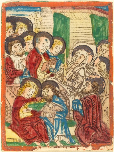 Smrt Panny od German 15th Century