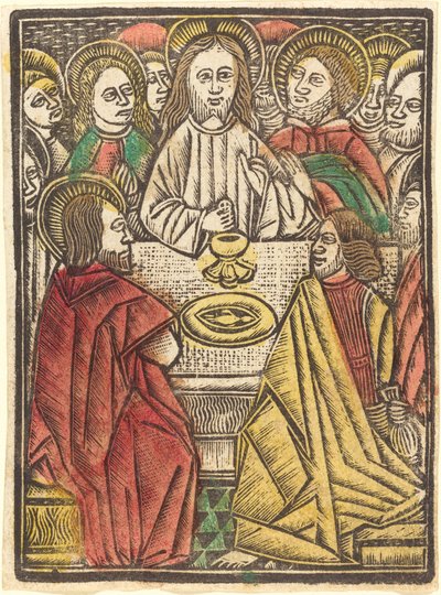 Poslední večeře od German 15th Century