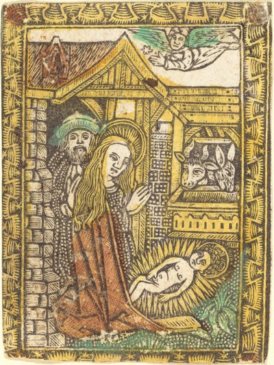 Narození Páně od German 15th Century