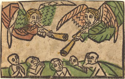 Vzkříšení mrtvých od German 15th Century