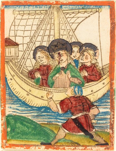 Plavba svaté Uršuly od German 15th Century