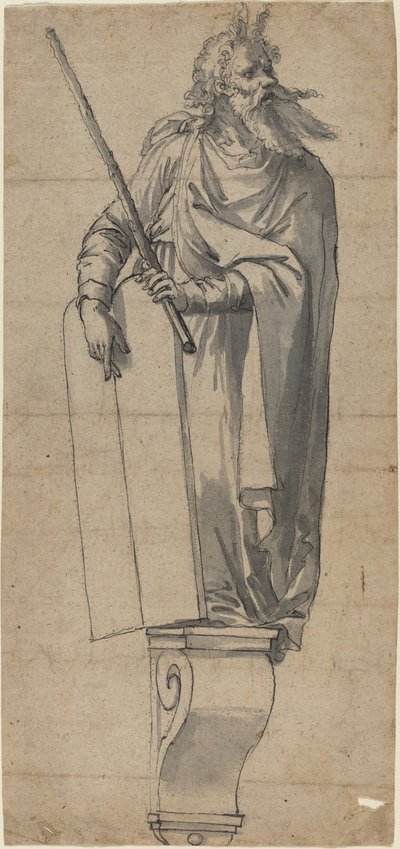 Socha Mojžíše od German 16th Century
